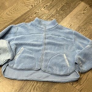 AEMI+CO SHERPA ZIP UP